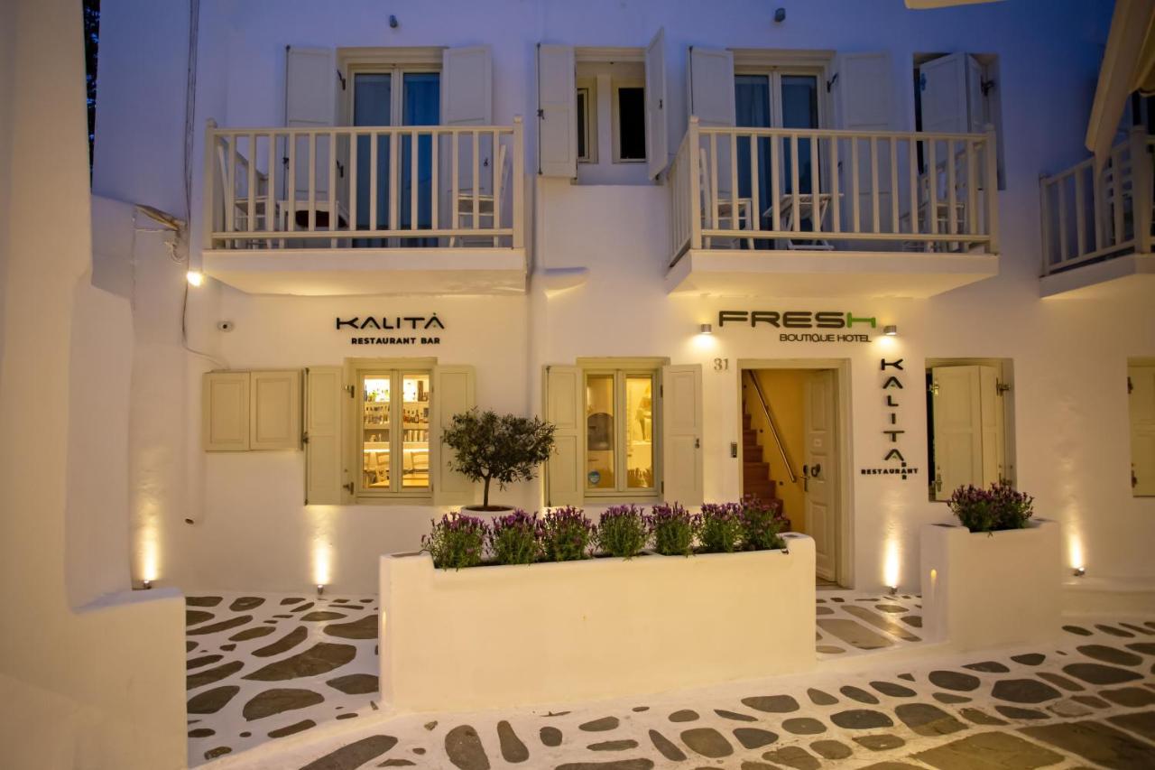 Fresh Boutique Hotel Mykonos Town Экстерьер фото